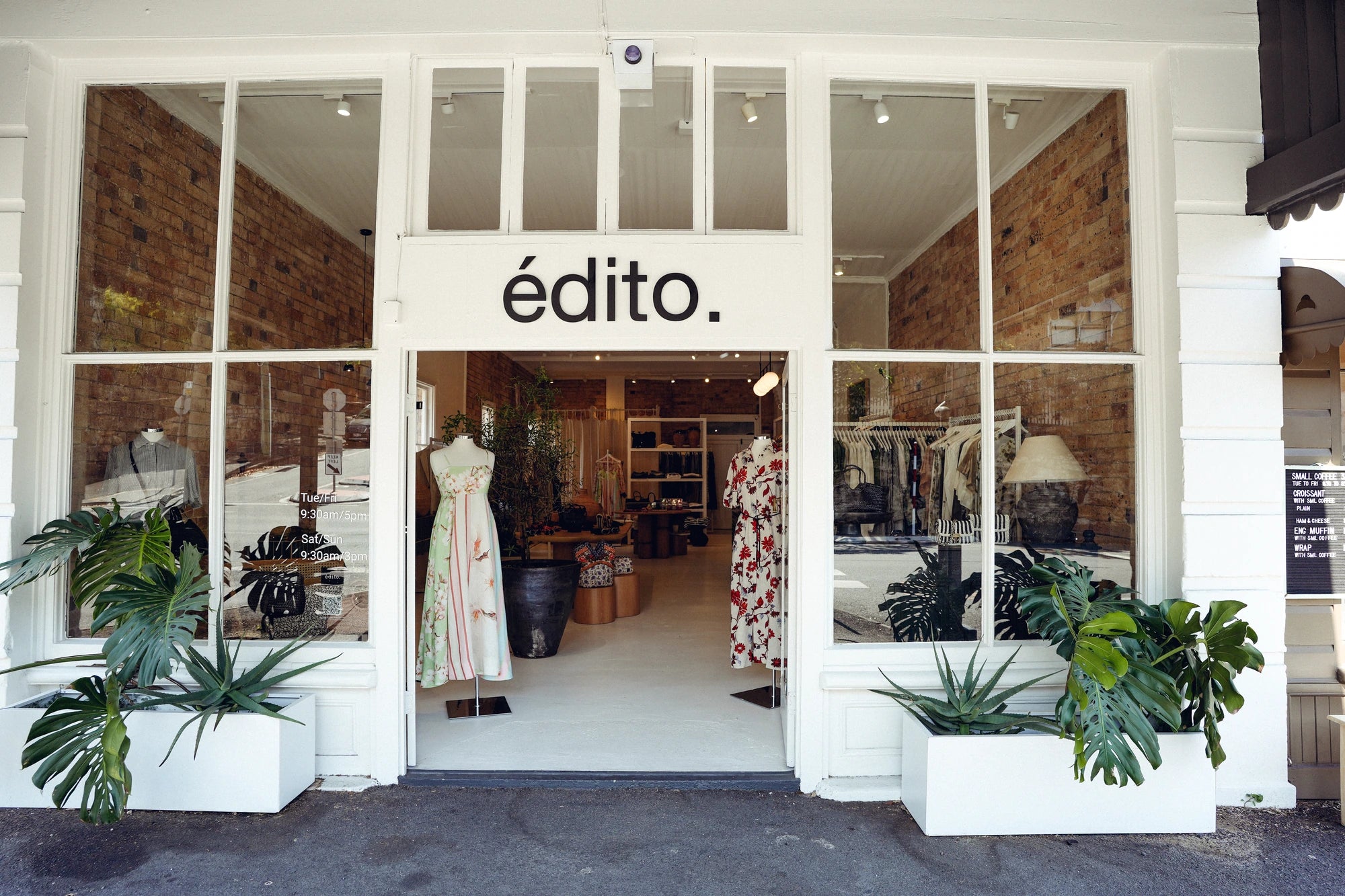 Edito fashion boutique, James Street shopping precinct, Brisbane