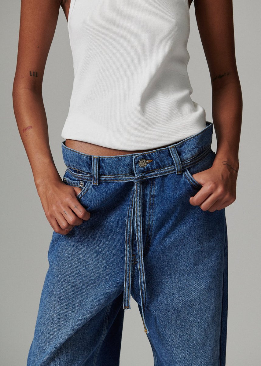 Elijah Jeans in Medium Blue from DAY BIRGER ET MIKKELSEN at Edito boutique