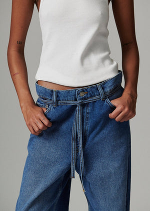 Elijah Jeans in Medium Blue from DAY BIRGER ET MIKKELSEN at Edito boutique