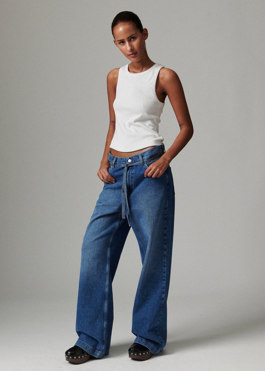 Elijah Jeans in Medium Blue from DAY BIRGER ET MIKKELSEN at Edito boutique