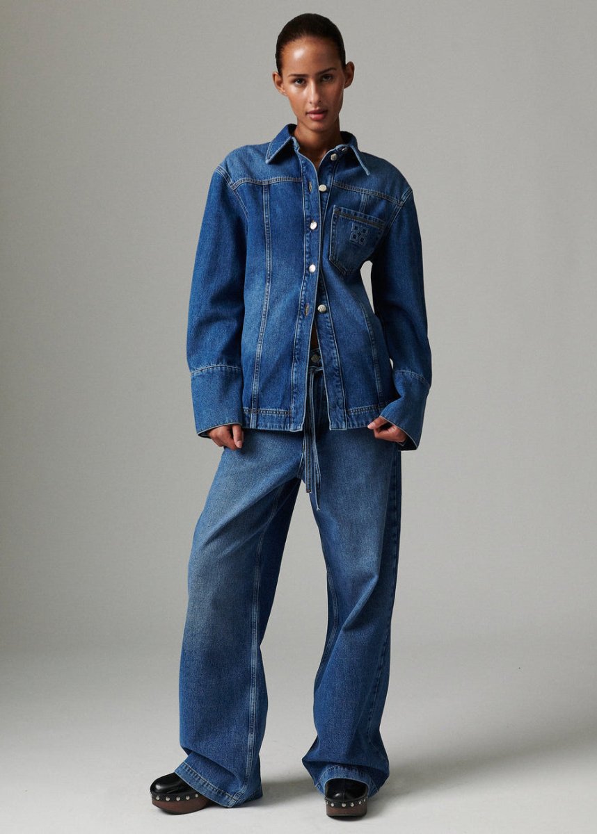 Elijah Jeans in Medium Blue from DAY BIRGER ET MIKKELSEN at Edito boutique