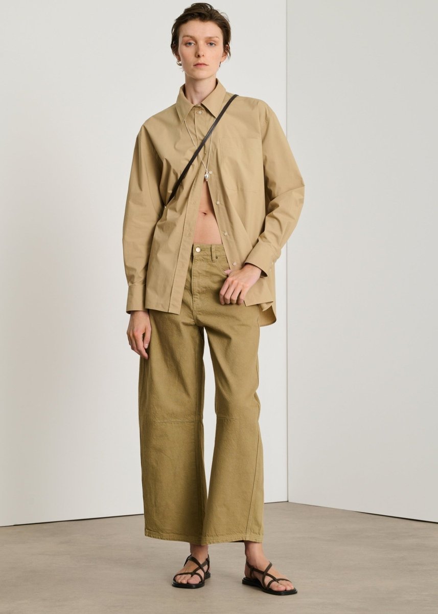 Eliott Jeans in Beige from SOEUR at Edito boutique