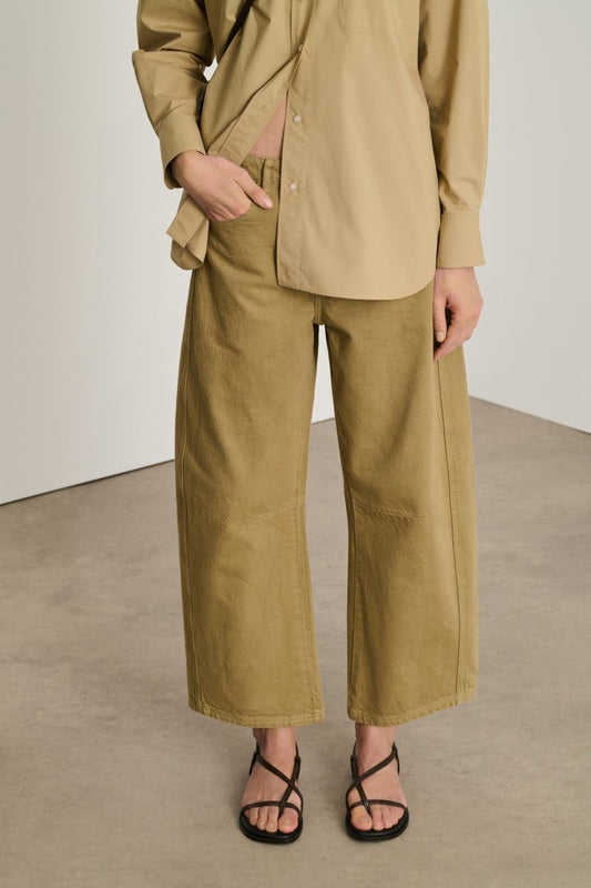 Eliott Jeans in Beige from SOEUR at Edito boutique