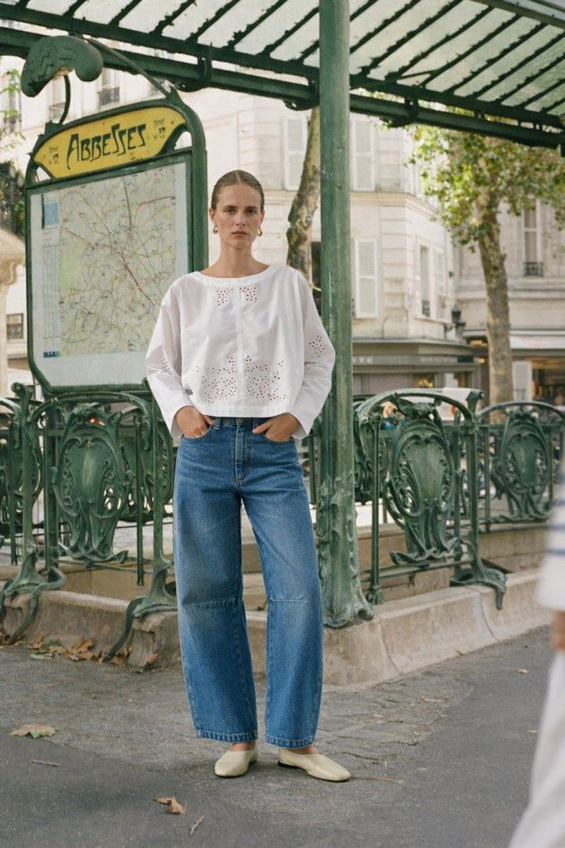 Eliott Jeans in Blue from SOEUR at Edito boutique