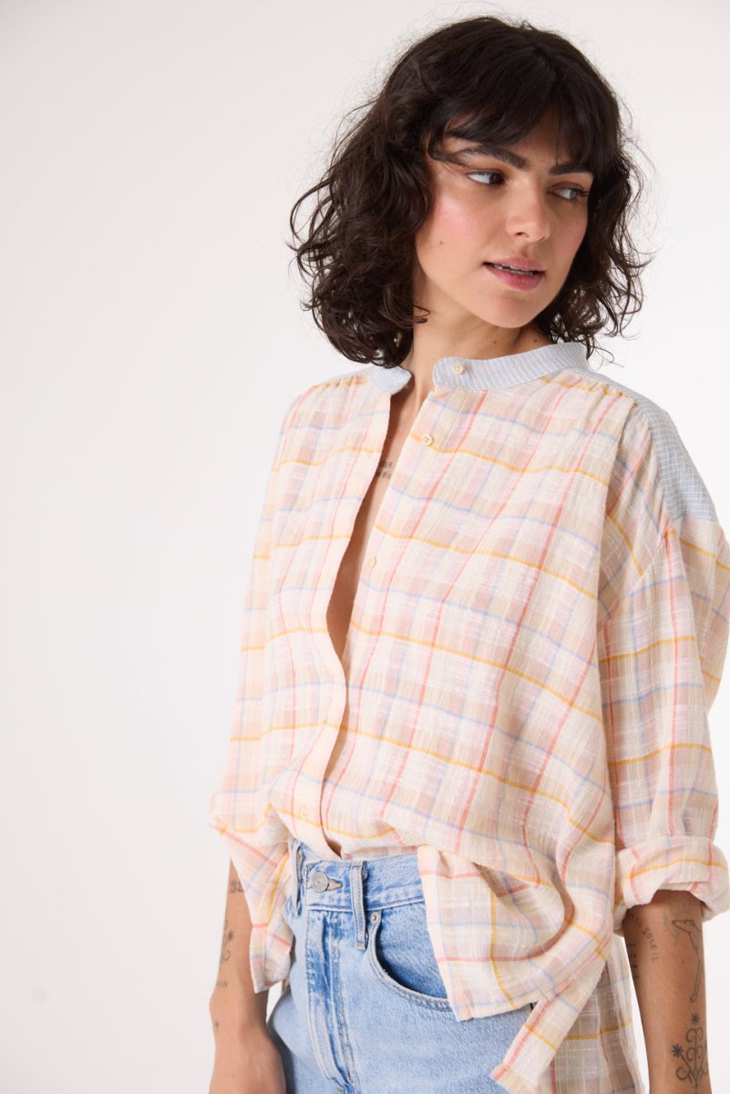 Ella Shirt in Celeste from SACRECOEUR at Edito boutique