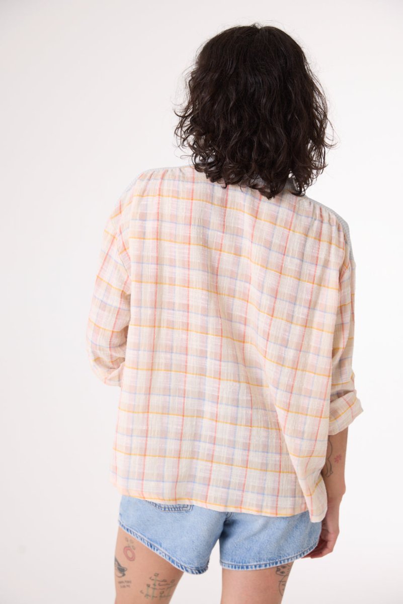 Ella Shirt in Celeste from SACRECOEUR at Edito boutique