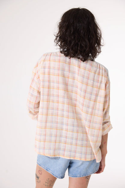 Ella Shirt in Celeste from SACRECOEUR at Edito boutique