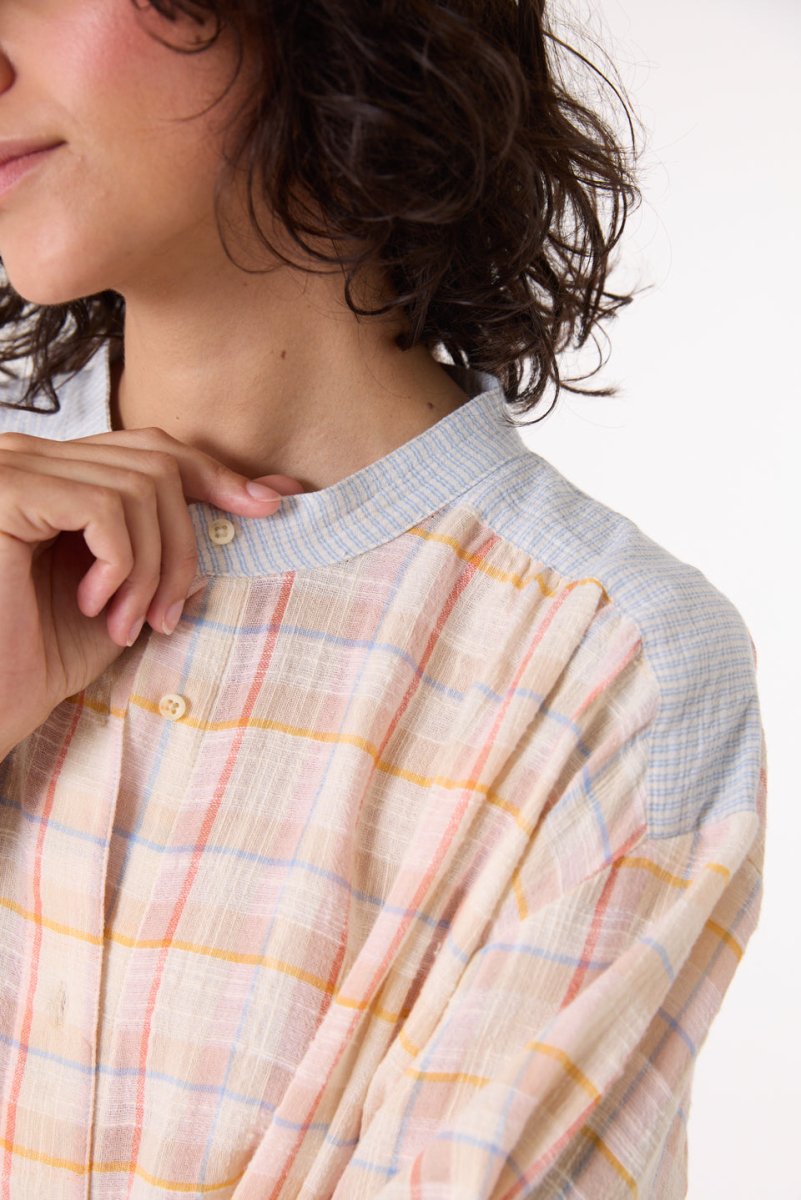 Ella Shirt in Celeste from SACRECOEUR at Edito boutique