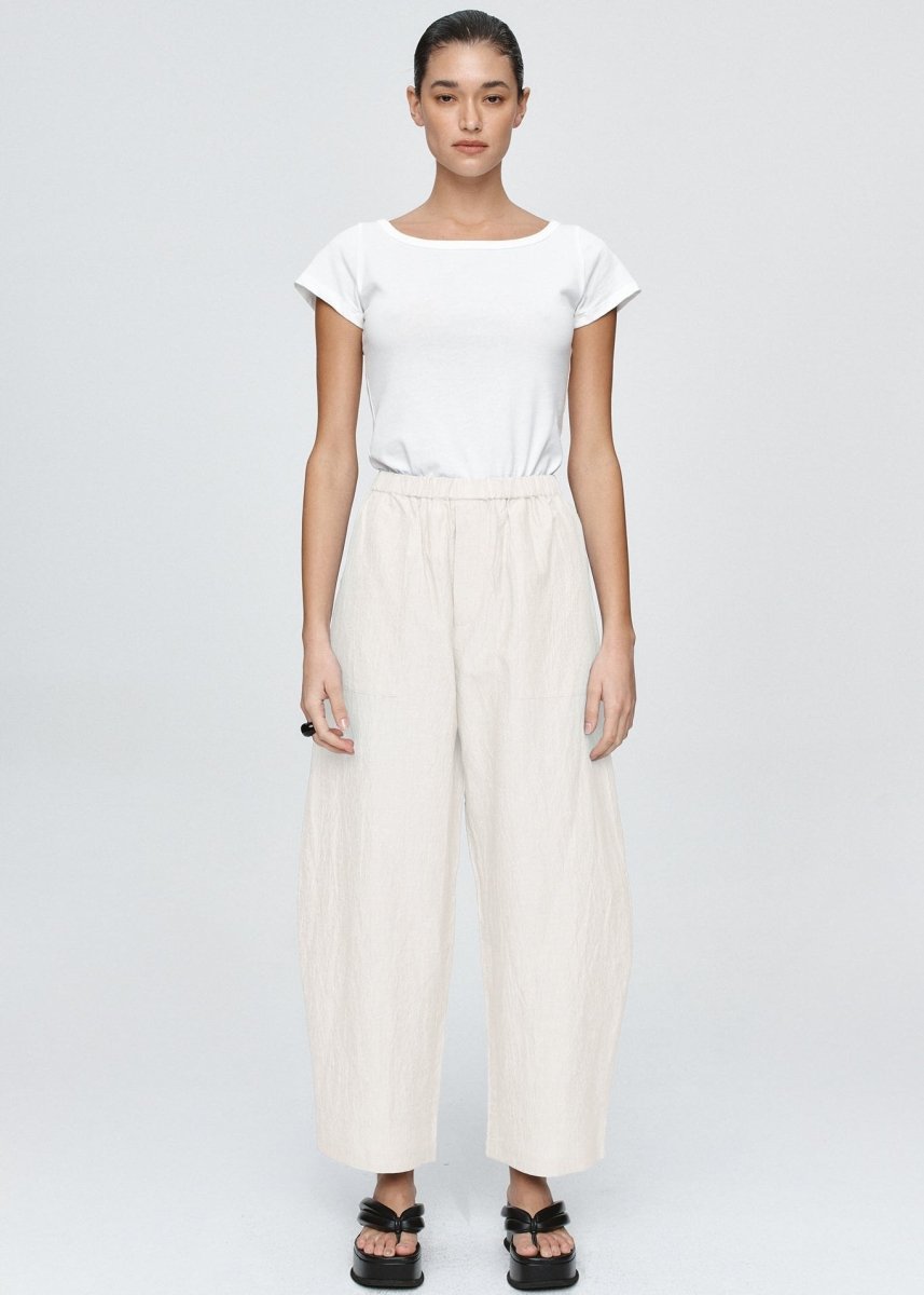 Ellidy Pant in Cashew from MARLE at Edito boutique