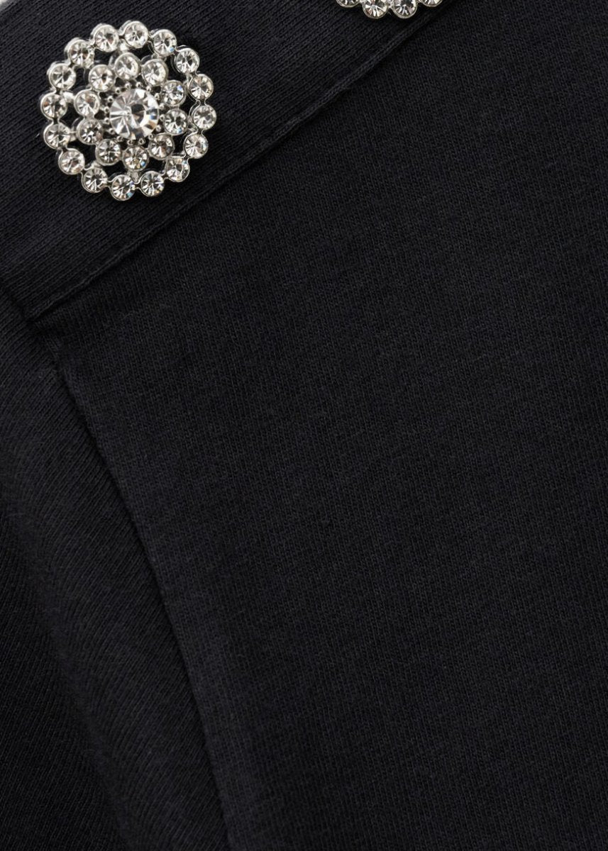 Elmer Tee - Shirt in Carbon from BA&SH at Edito boutique