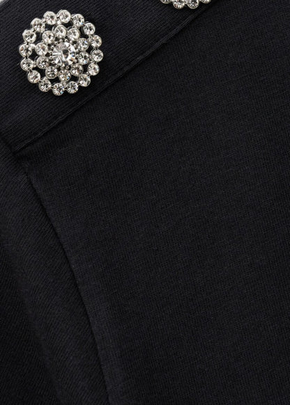 Elmer Tee - Shirt in Carbon from BA&SH at Edito boutique