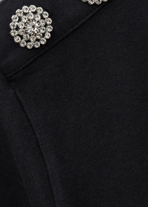 Elmer Tee - Shirt in Carbon from BA&SH at Edito boutique