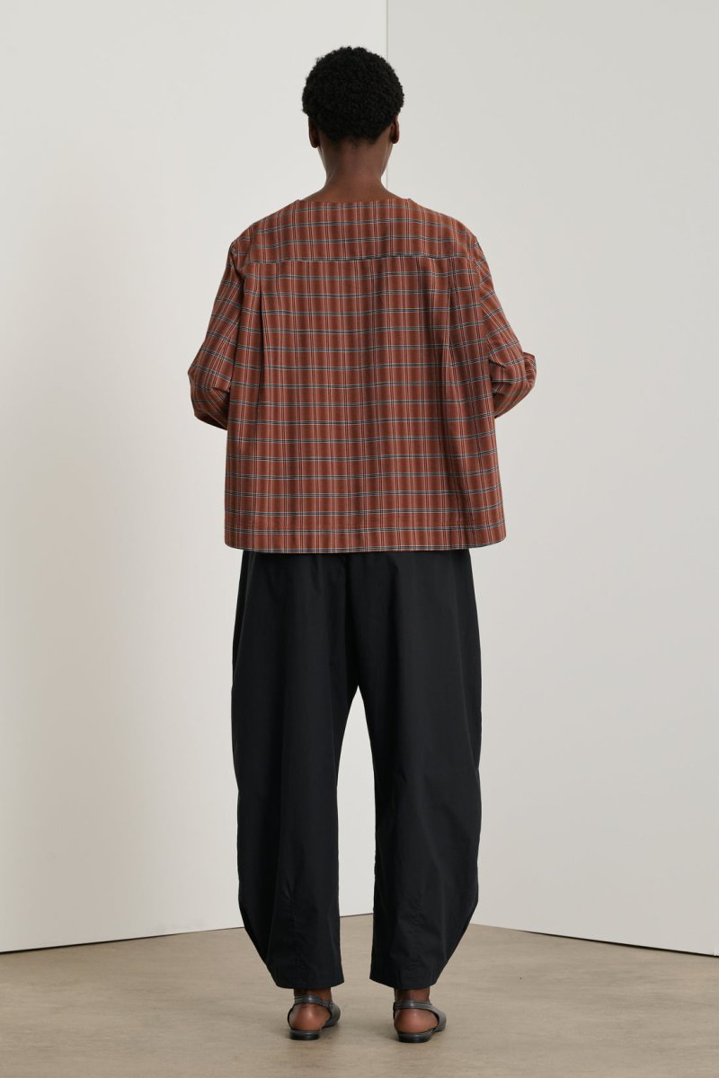 Emeline Shirt in Brown/Black from SOEUR at Edito boutique