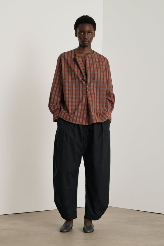 Emeline Shirt in Brown/Black from SOEUR at Edito boutique