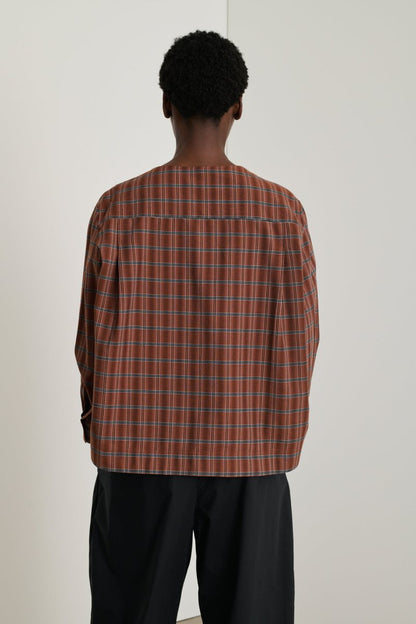 Emeline Shirt in Brown/Black from SOEUR at Edito boutique