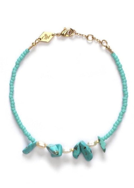 Emmanuelle Bracelet in Aqua from ANNI LU at Edito boutique