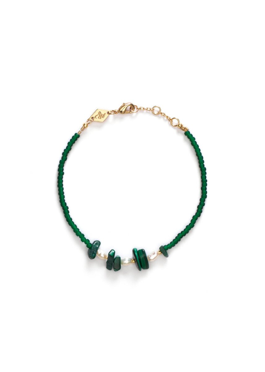 Emmanuelle Bracelet in Green from ANNI LU at Edito boutique