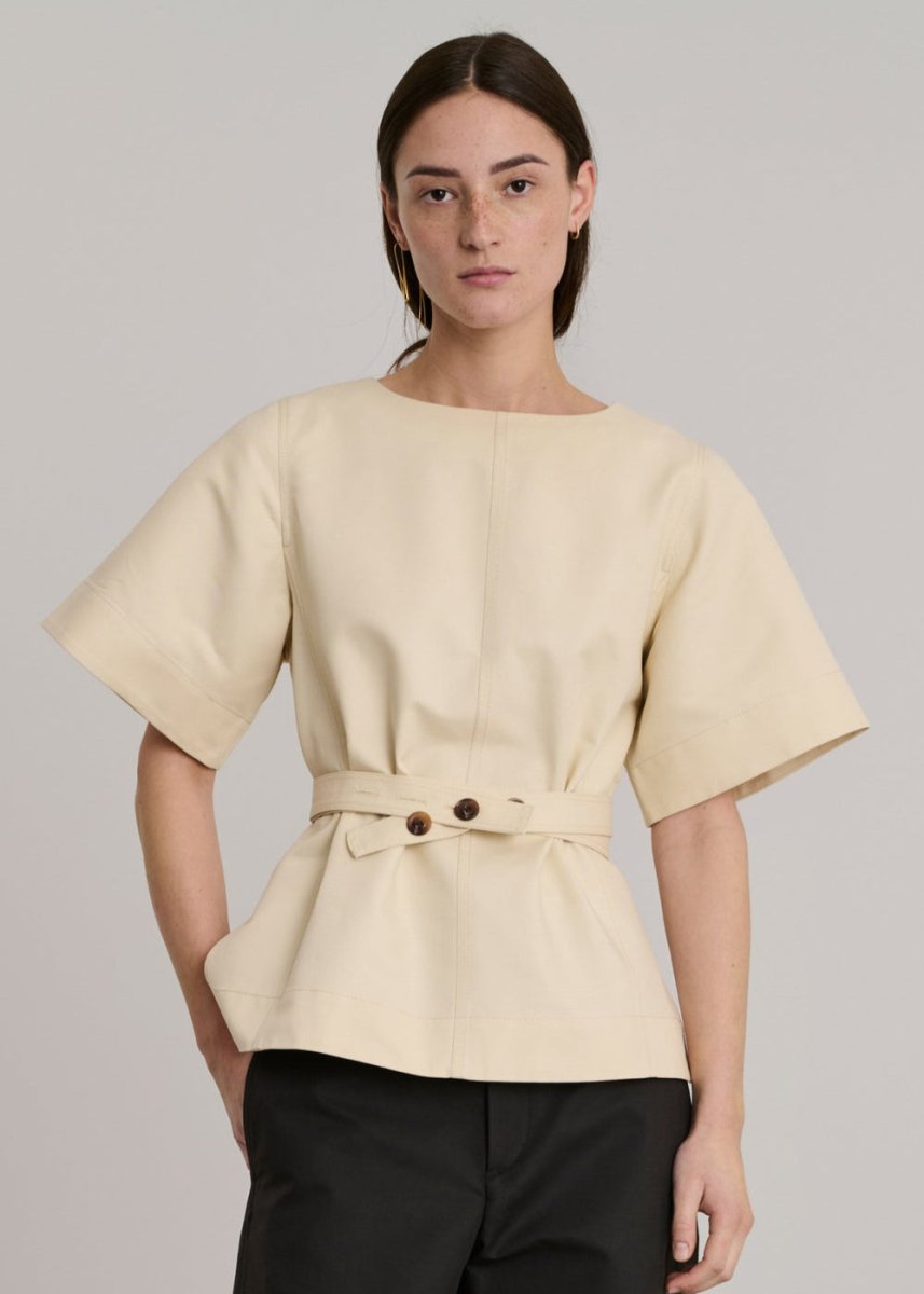 Emmie Top in Off - White from SOEUR at Edito boutique