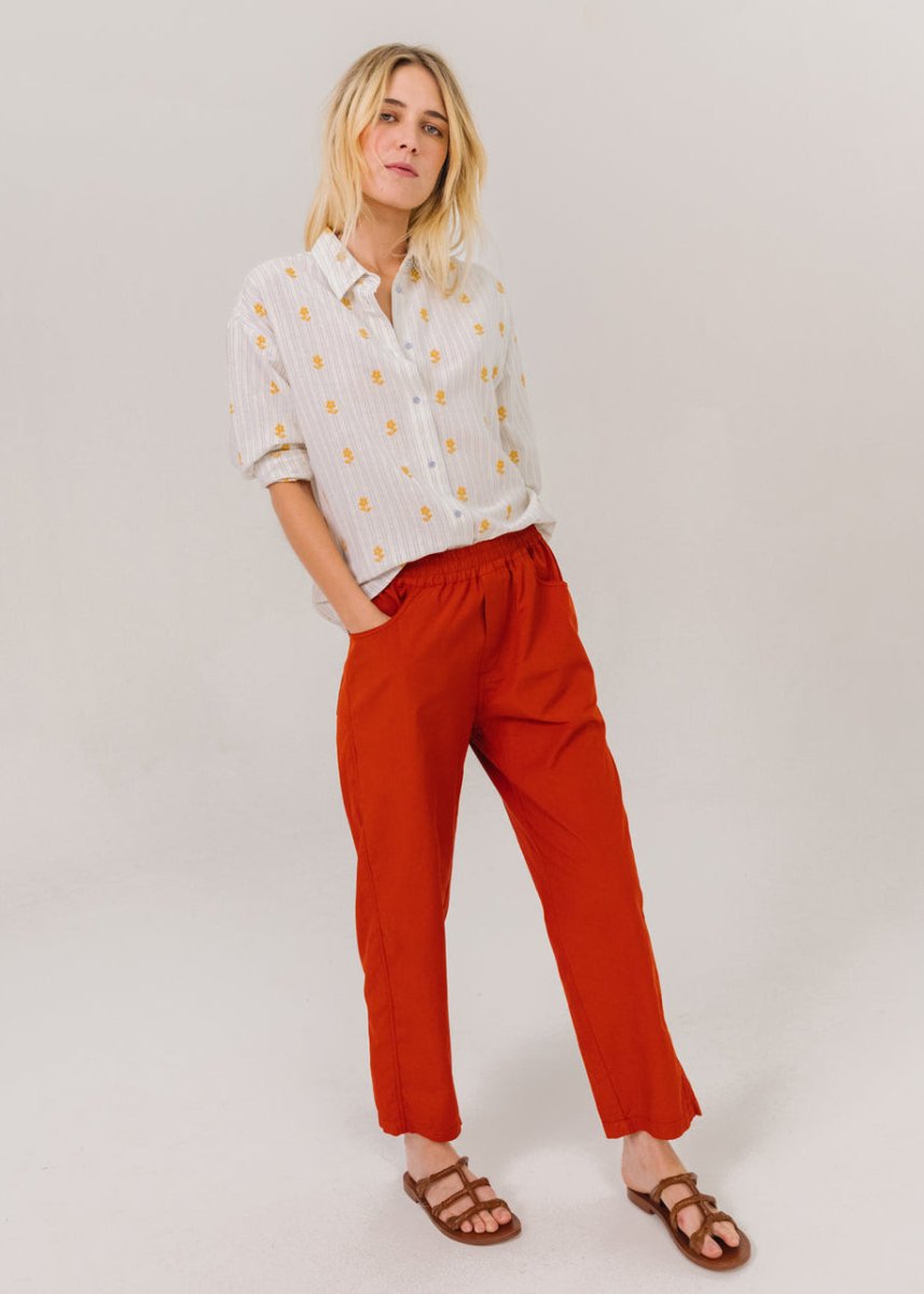 Enora Lamanda Shirt in Stripes from SACRECOEUR at Edito boutique