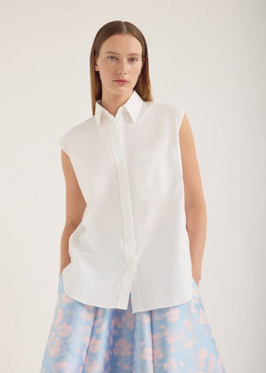 Eton Shirt in White from JAC + JACK at Edito Boutique