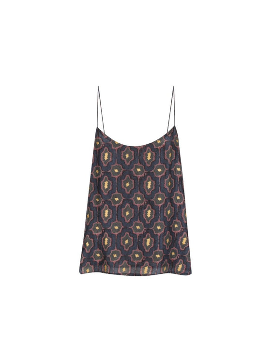 Evelyn Camisole in Charcoal/Gold from HANNAH ARTWEAR at Edito boutique