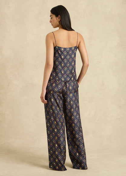 Evelyn Camisole in Charcoal/Gold from HANNAH ARTWEAR at Edito boutique