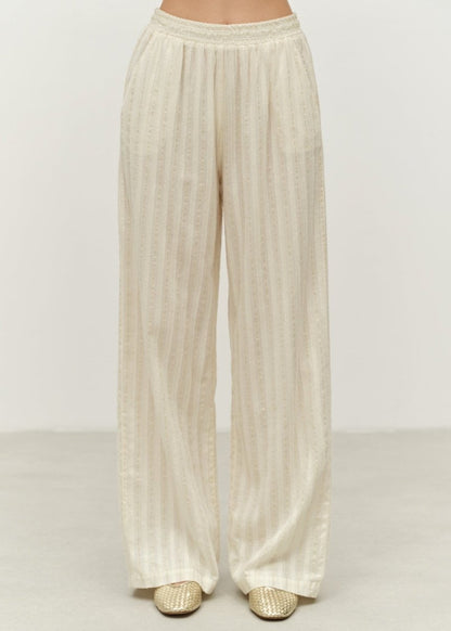 Fantasy Pant in Ecru from DEVOTION TWINS at Edito boutique