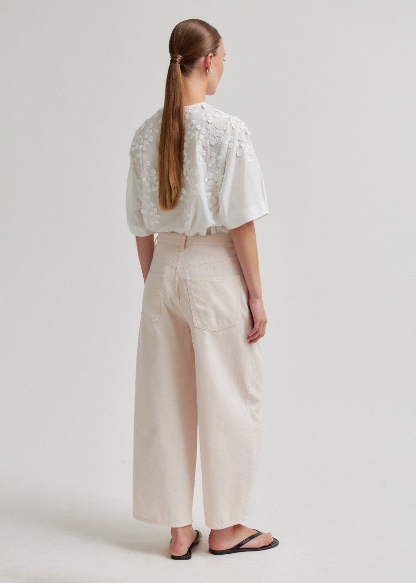 Farrow Blouse in White from SECOND FEMALE at Edito Boutique
