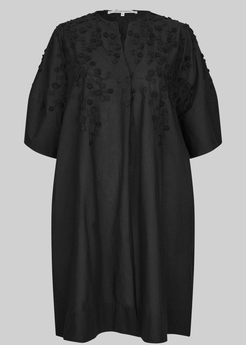 Farrow Mini Dress in Black from SECOND FEMALE at Edito Boutique