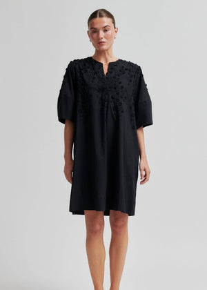 Farrow Mini Dress in Black from SECOND FEMALE at Edito Boutique
