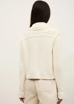 Federica Cardigan in Ecru from BA&SH at Edito boutique