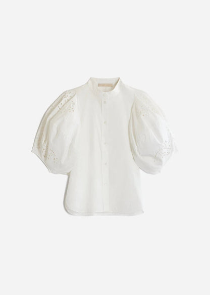Felicie Blouse in Off White from VANESSA BRUNO at Edito boutique
