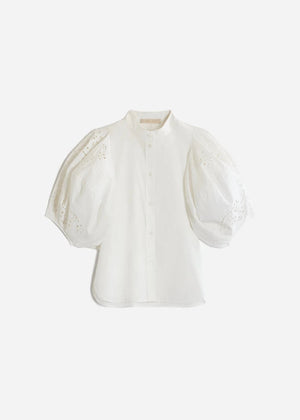 Felicie Blouse in Off White from VANESSA BRUNO at Edito boutique