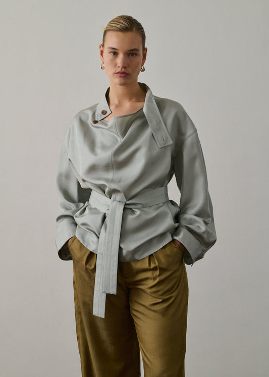 Felicite Shirt in Ice Blue from Soeur