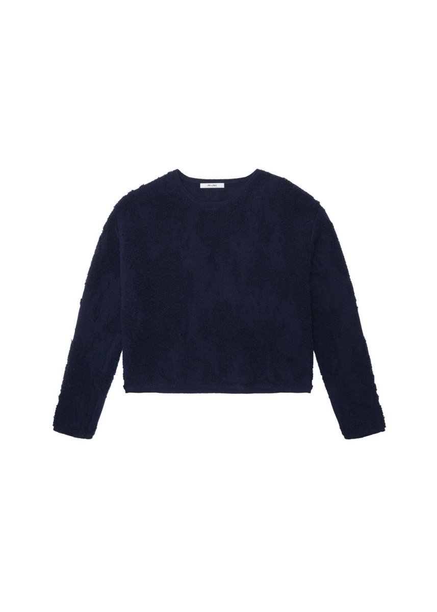 Fell Cashmere Sweater in Dark Navy from JAC + JACK at Edito boutique