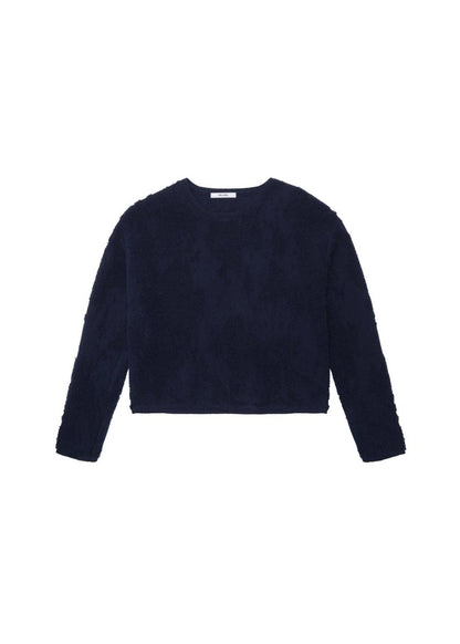 Fell Cashmere Sweater in Dark Navy from JAC + JACK at Edito boutique