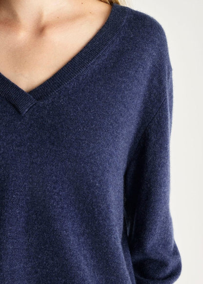 Fenn Cashmere Sweater in Japan Marle from JAC + JACK at Edito boutique