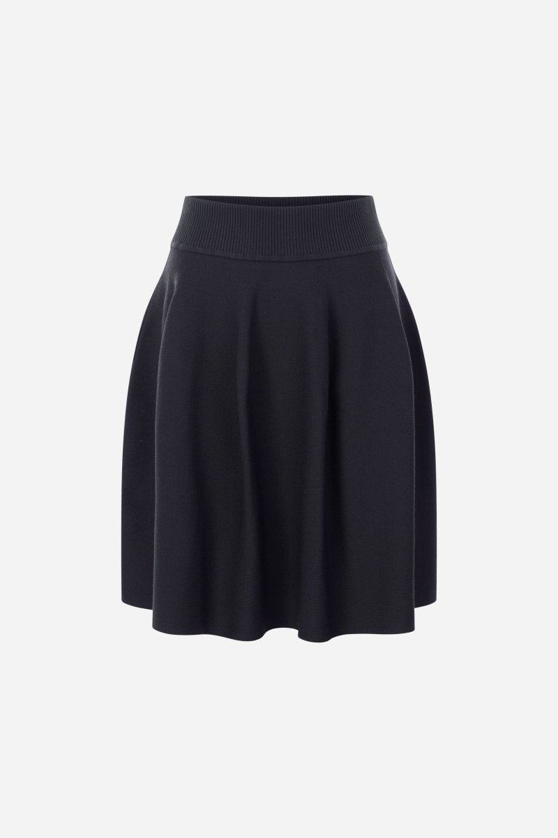 Fine Knit Skirt in MIdnight from Rich & Royal