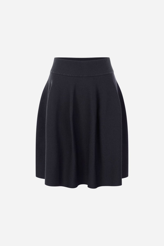 Fine Knit Skirt in MIdnight from Rich & Royal