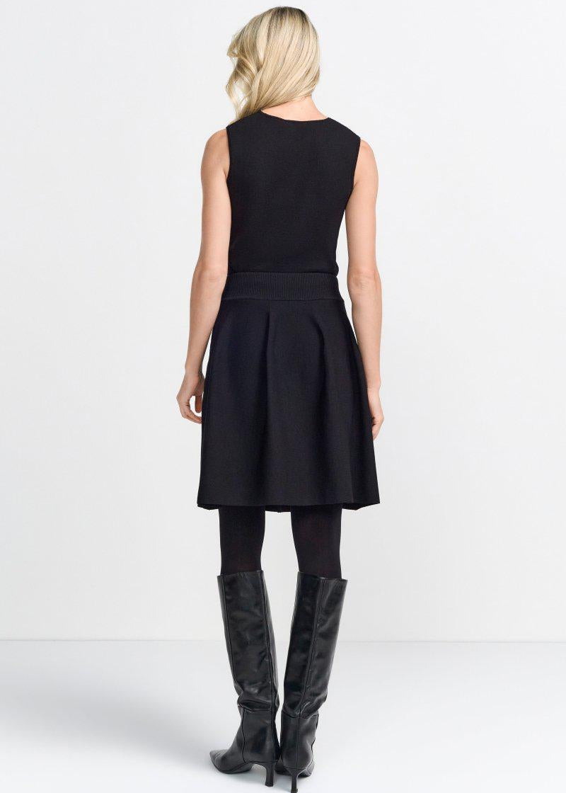 Fine Knit Skirt in MIdnight from Rich & Royal