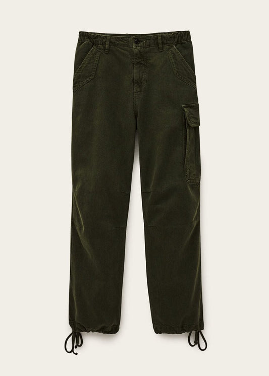 Fino Cargo Pants in Khaki from BA&SH at Edito boutique