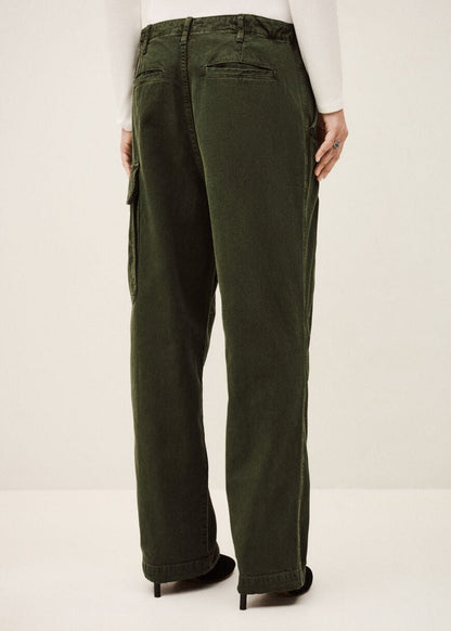 Fino Cargo Pants in Khaki from BA&SH at Edito boutique