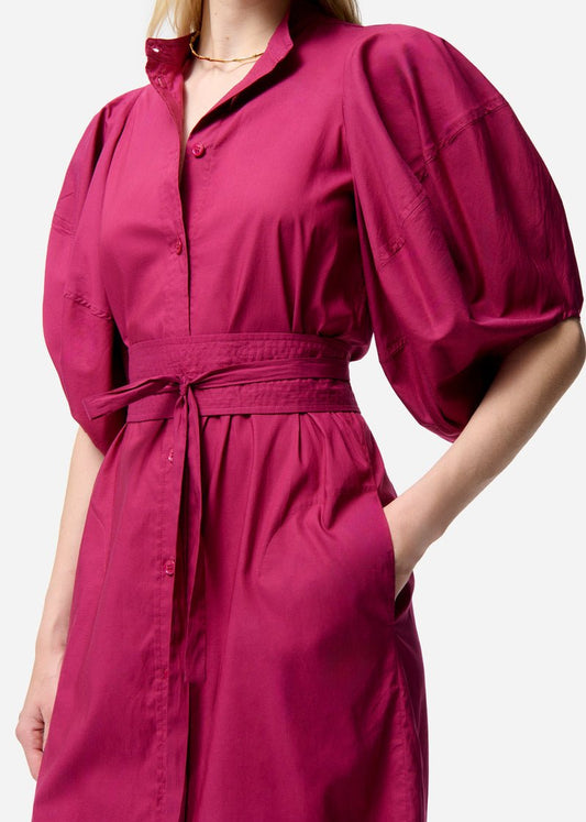 Flora Dress in Grenat from VANESSA BRUNO at Edito boutique
