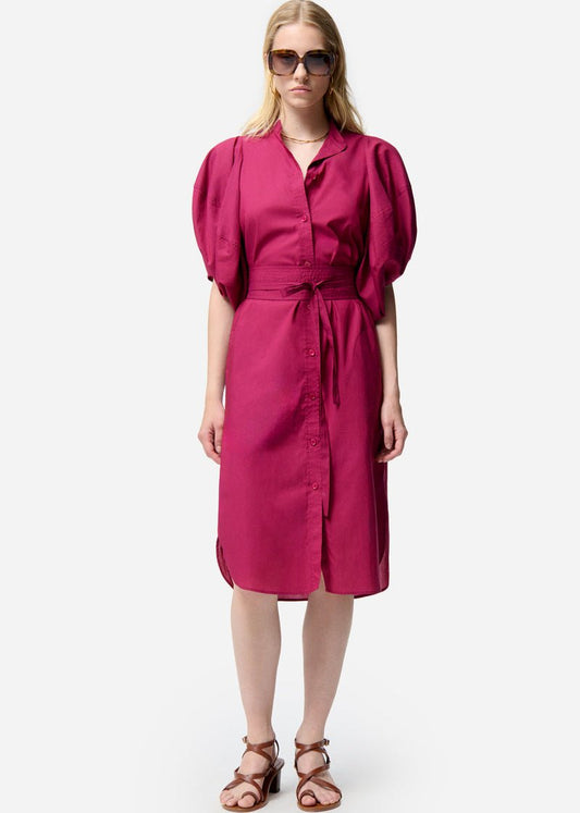 Flora Dress in Grenat from VANESSA BRUNO at Edito boutique