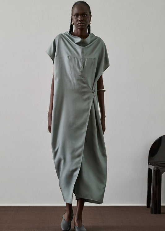Foggia Dress in Ice Blue from Soeur