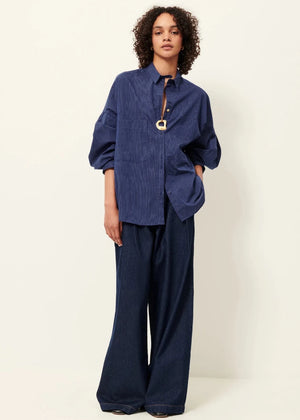 Fontania shirt in Blazer Blue from SESSUN at Edito boutique