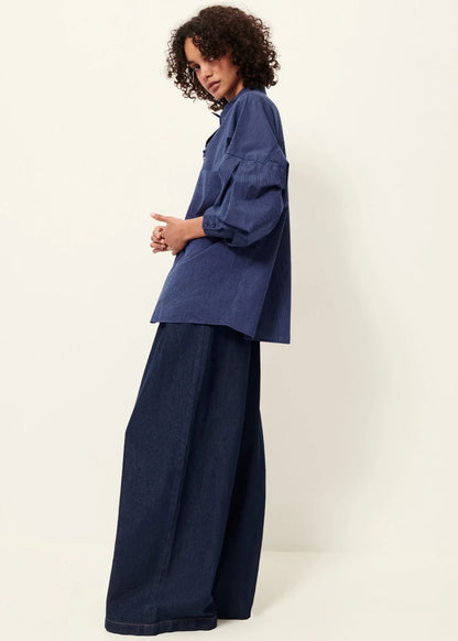Fontania shirt in Blazer Blue from SESSUN at Edito boutique
