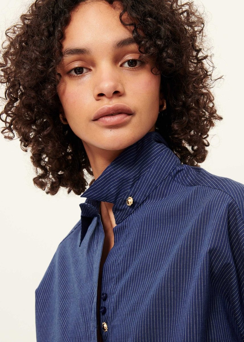 Fontania shirt in Blazer Blue from SESSUN at Edito boutique