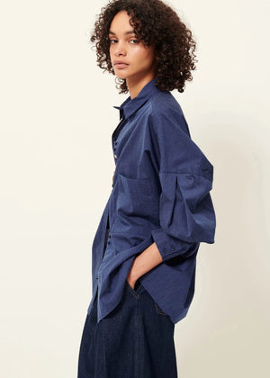 Fontania shirt in Blazer Blue from SESSUN at Edito boutique