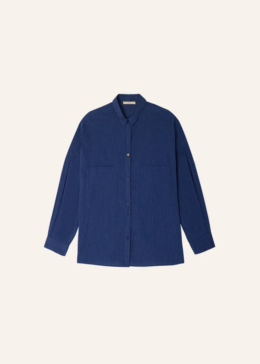 Fontania shirt in Blazer Blue from SESSUN at Edito boutique
